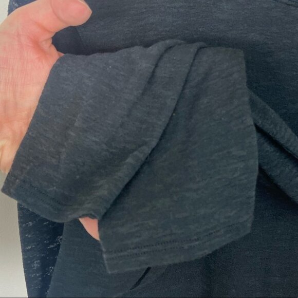 Lululemon Black Sweetest Day Top Burnout Long Sleeves Size 2 TShirt Layering Tee - Picture 8 of 10